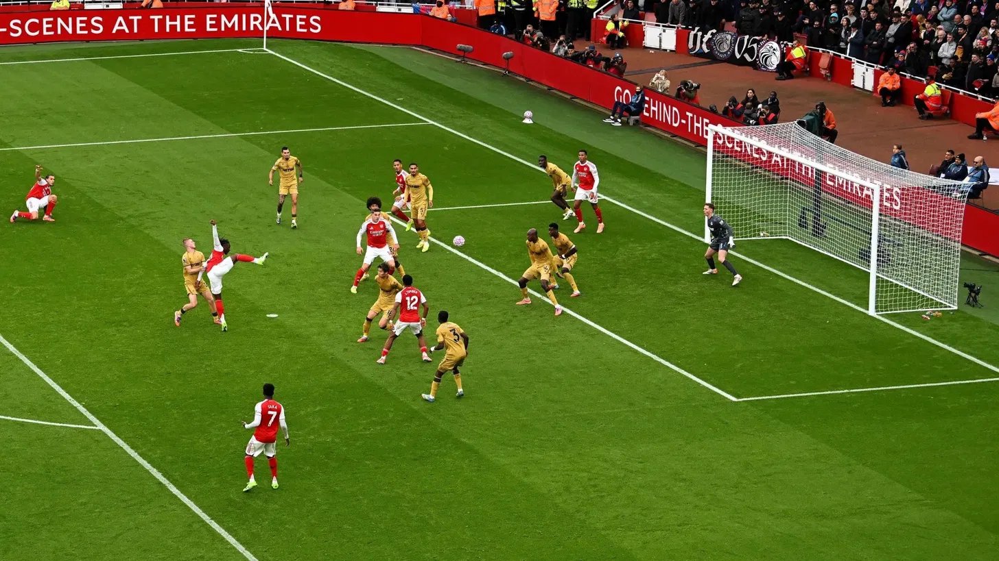 Live Premier League Football — Arsenal vs Wolves at Emirates Stadium